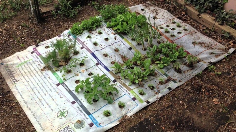 Nourish mat Garden System